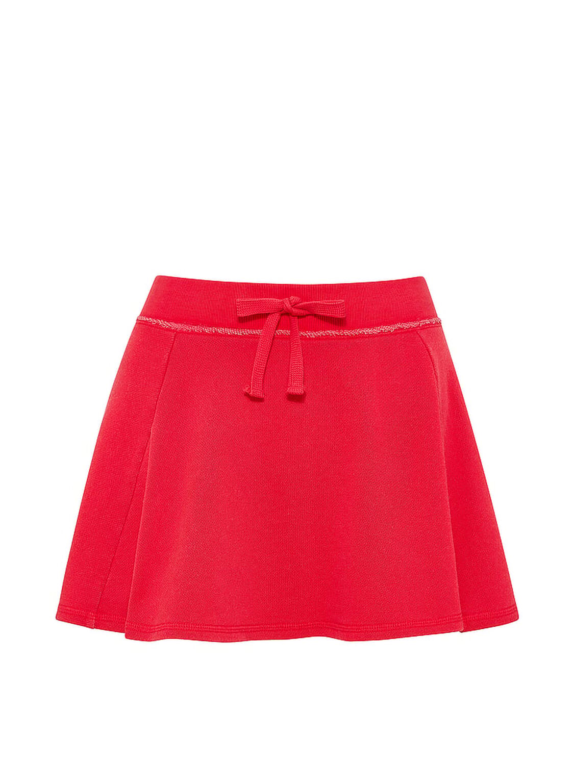 vs Pink Campus Terry&trade; Flirty Skort Bright Vermillion 3 of 3 