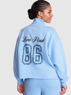 Campus Fleece&trade; Quarter-Zip Straight-Cut Sweatshirt