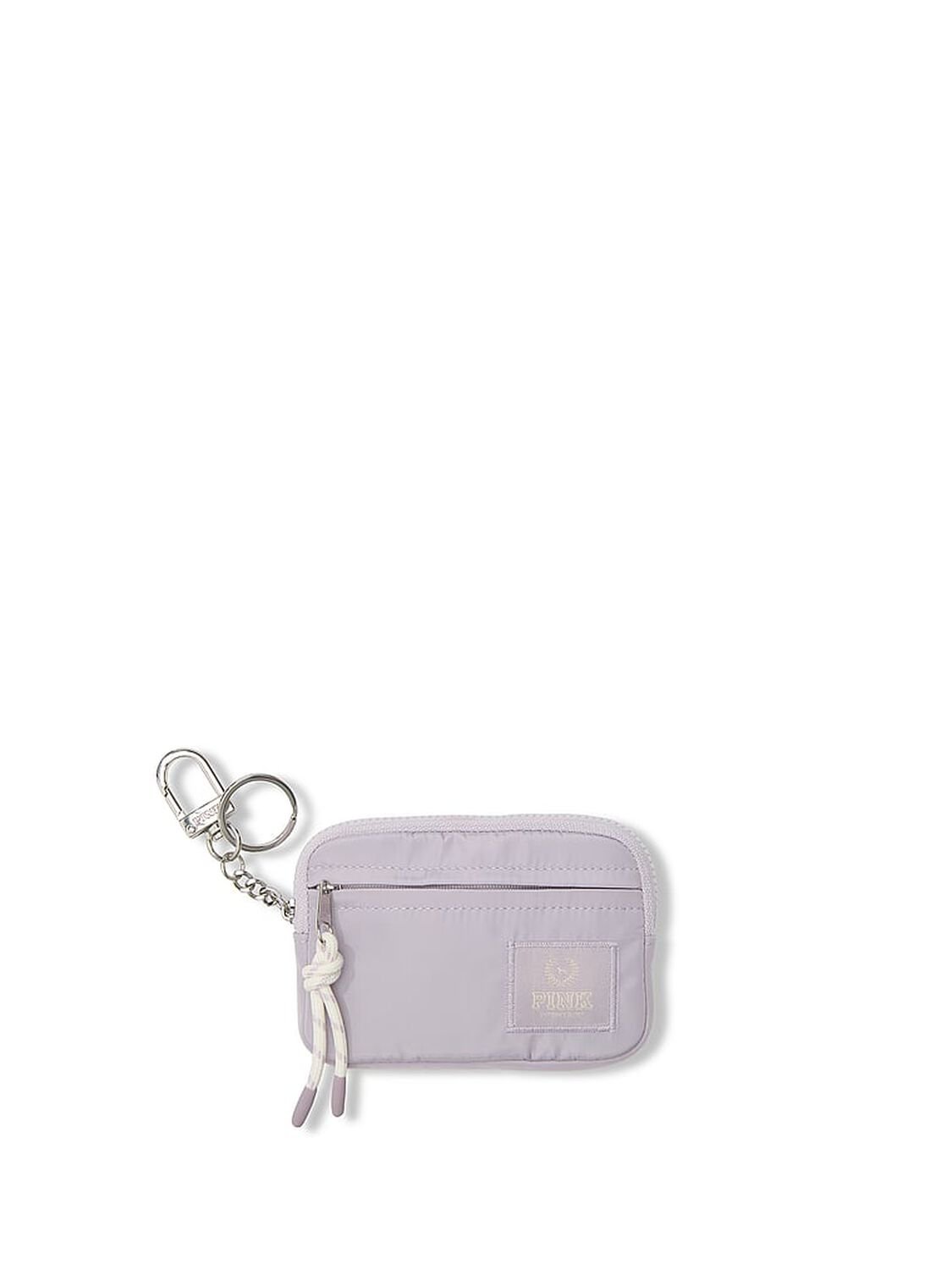 vs Pink Zip Card Holder Keychain Spring Violet 1 of 2 