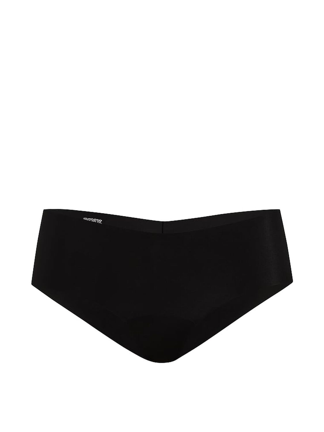 pink Pink No-Show Cheeky Panty Black 3 of 3 