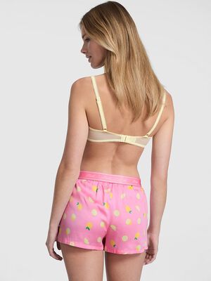Silky Boxy Pajama Shorts