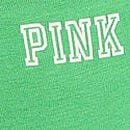 Cotton High-Leg Thong Panty, Wild Green PINK Graphic, swatch