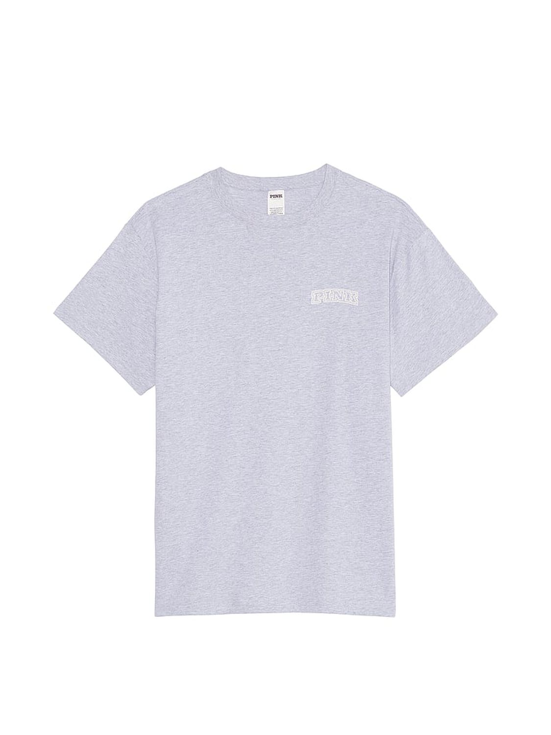 vs Pink Campus Cotton Tee Medium Heather Grey 3 of 3 