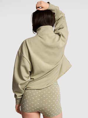 Campus Fleece&trade; Quarter-Zip Straight-Cut Sweatshirt