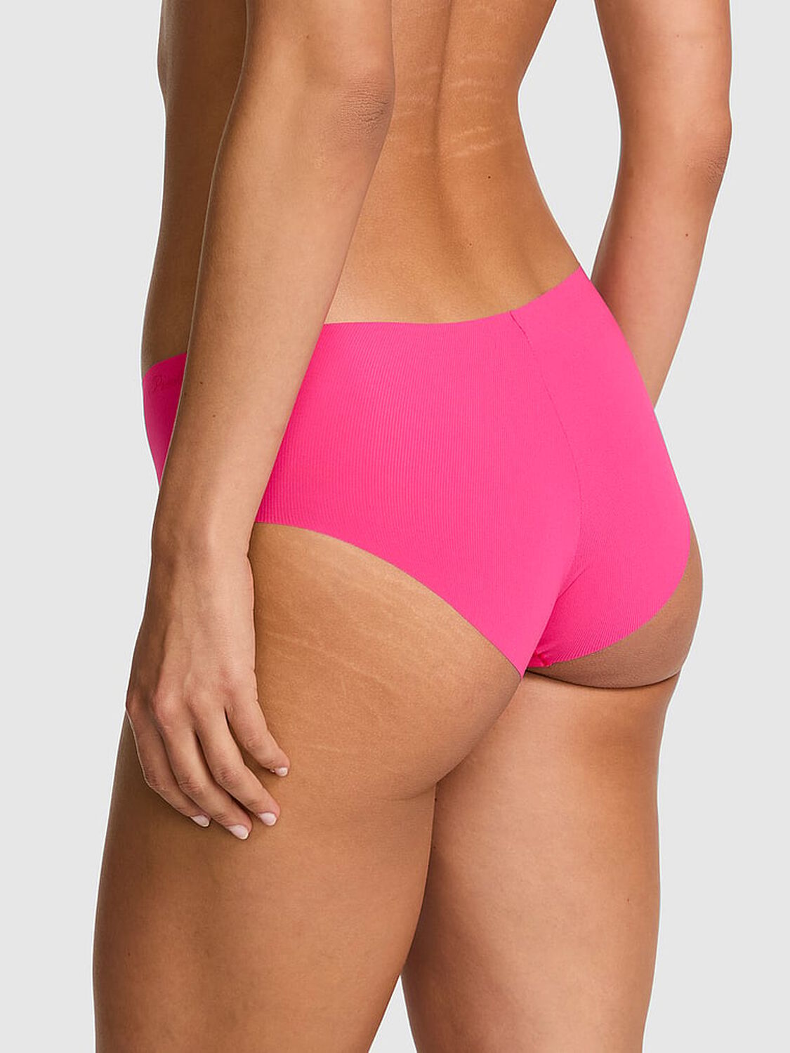 vs Pink No-Show Hiphugger Panty Hot Stuff 2 of 3 