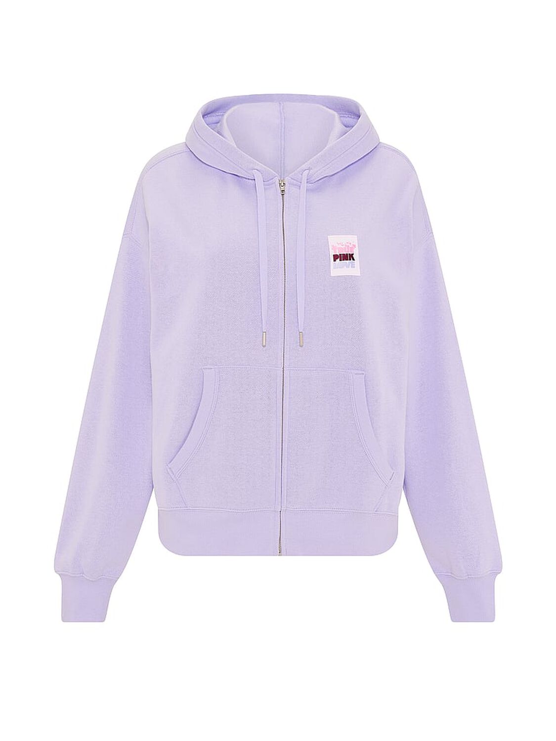 vs Pink Campus Fleece&trade; Full-Zip Hoodie Sweet Lavender 3 of 3 