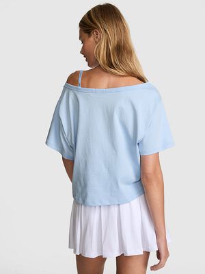 Slouchy Cropped Sleepshirt
