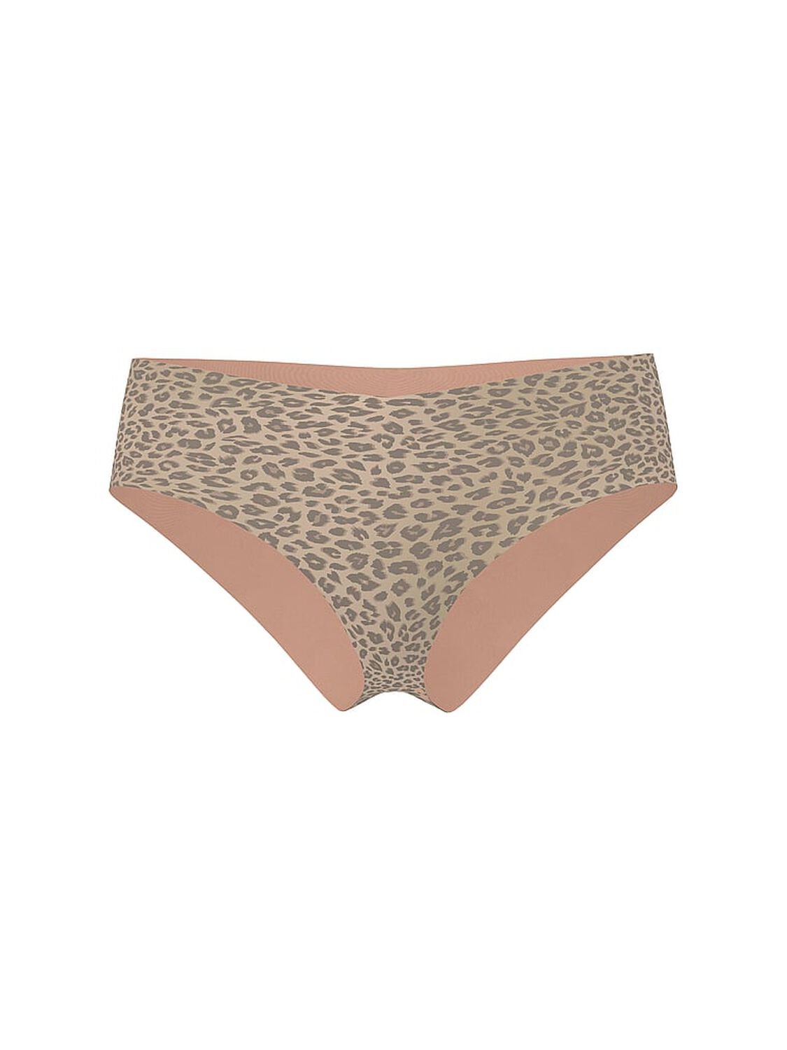 vs Pink No-Show Cheeky Panty Light Brown Leopard 3 of 3 