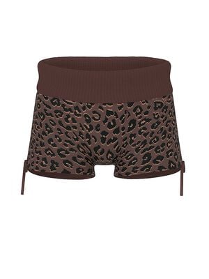 Waffle Knit Foldover Shorts