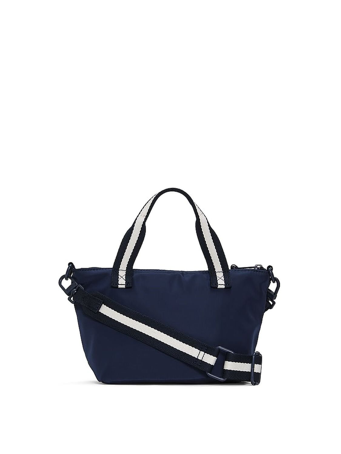 vs Pink Mini Crossbody Nylon Tote Bag Noir Navy 2 of 3 