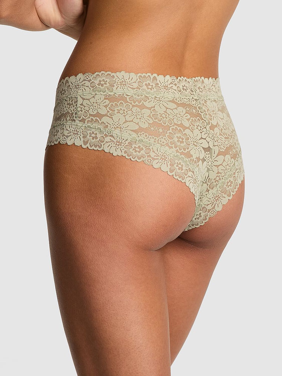vs Pink Wink Cheeky Panty Green Garden 2 of 2 