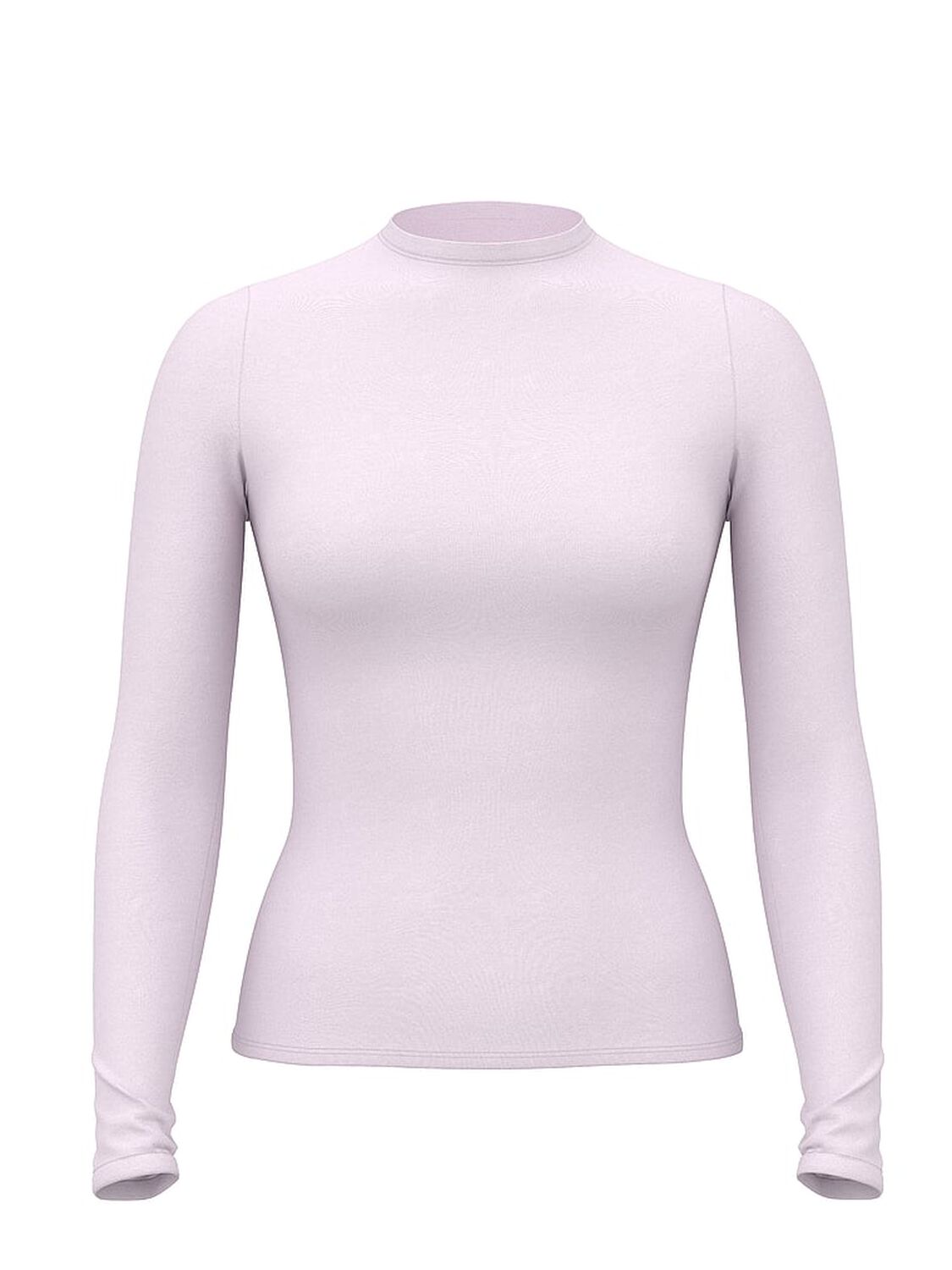 vs Pink Base Stretch Long-Sleeve Tee Pink Tulip 1 of 2 
