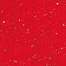 Campus Cotton Bling Tee, Heathered Bright Vermillion Woven Shine, swatch