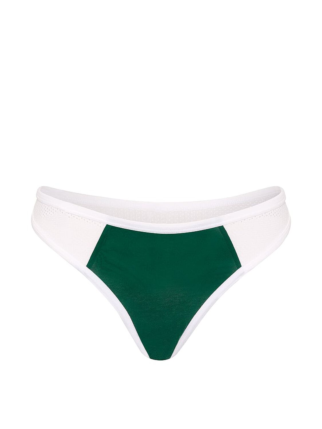 vs Pink Cotton Thong Panty Dark Garden With White Trim 3 of 3 