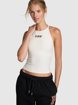 All-Day Cotton&trade; High-Neck Tank