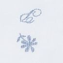 Logo Cotton Hiphugger Panty, White Blue Floral Print, swatch