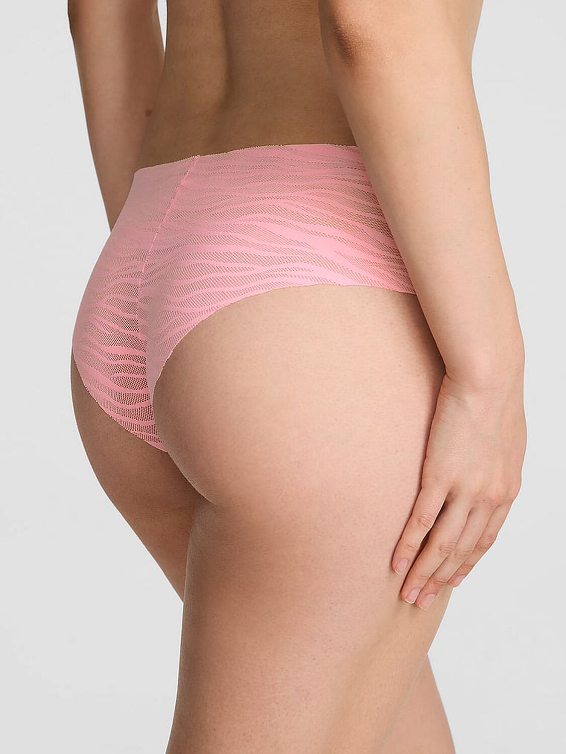 vs Pink No-Show Cheeky Panty Boardwalk Pink 2 of 2 