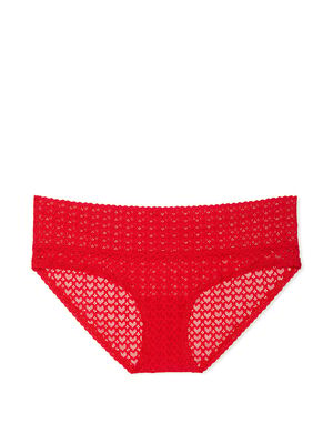Wink Heart Lace Hiphugger Panty