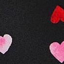 Wear Everywhere Push-Up Wireless Bra, Black Heart Print, swatch