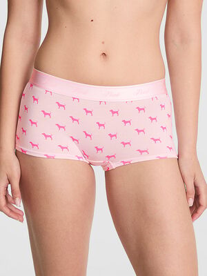 Logo Cotton Boyshort Panty