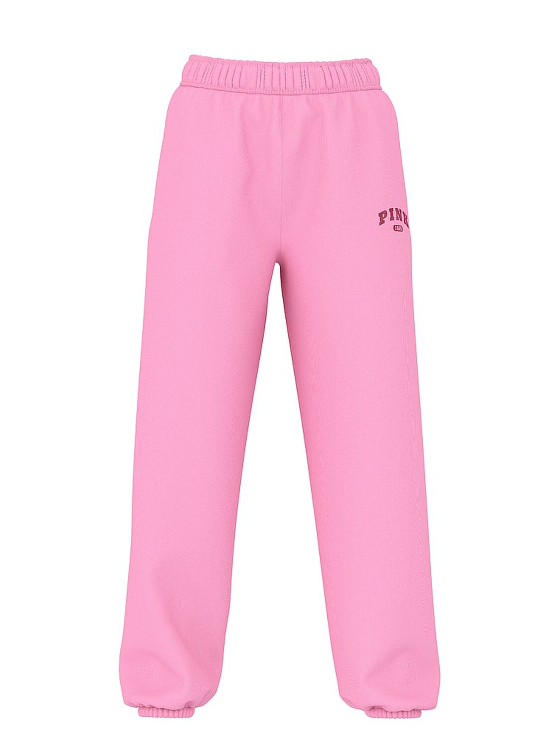 vs Pink Ivy Fleece Campus Sweatpants Pink Lollipop Dip Dye 3 of 3 