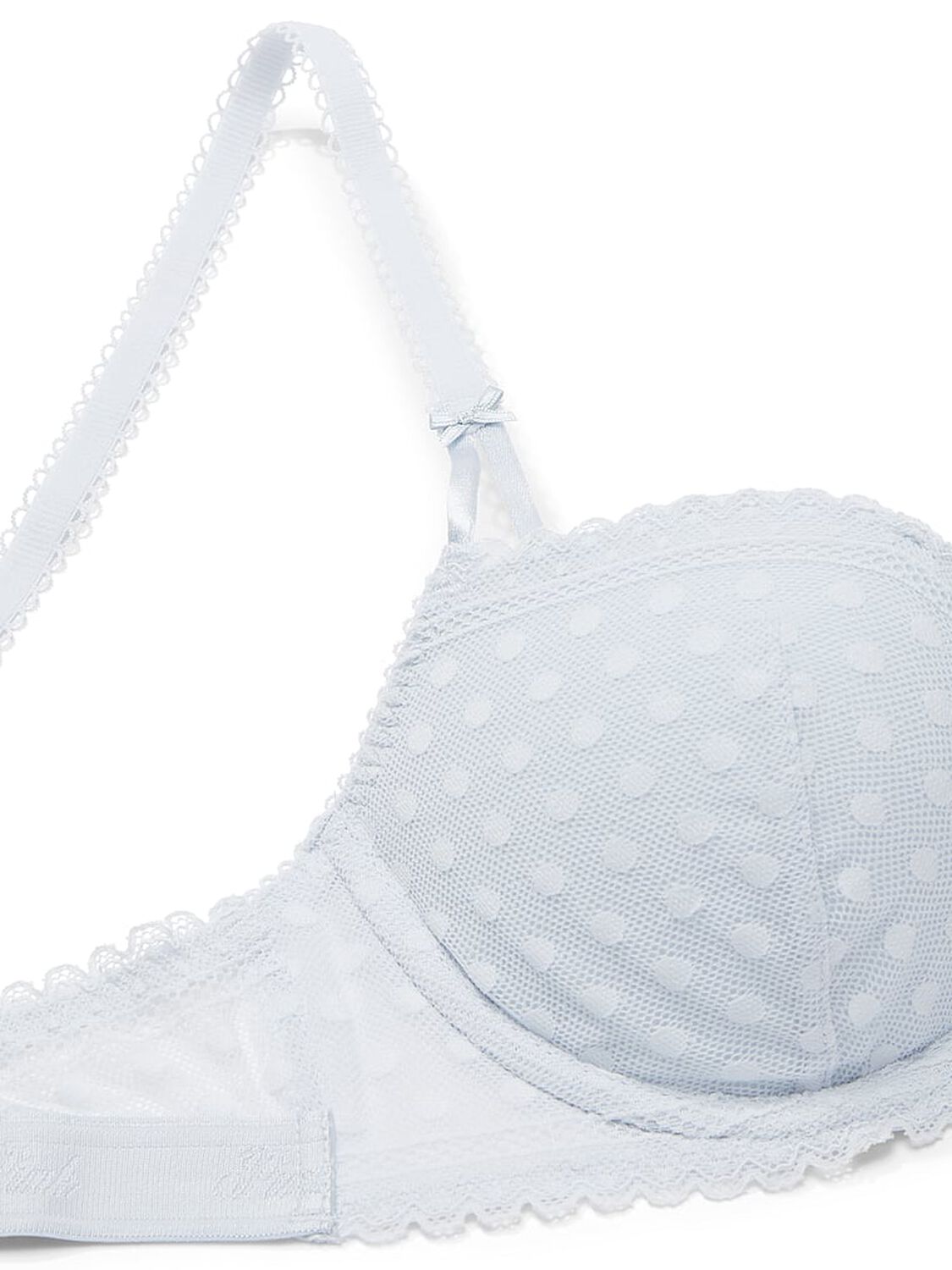 vs Pink Wink Lightly Lined Balconette Bra Hydrangea Blue 4 of 4 