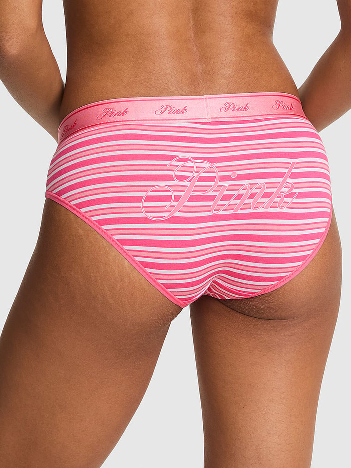 vs Pink Logo Cotton Hiphugger Panty 2 of 3 