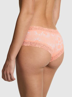 PINK Wink&trade; Lace-Trim Cheeky Panty