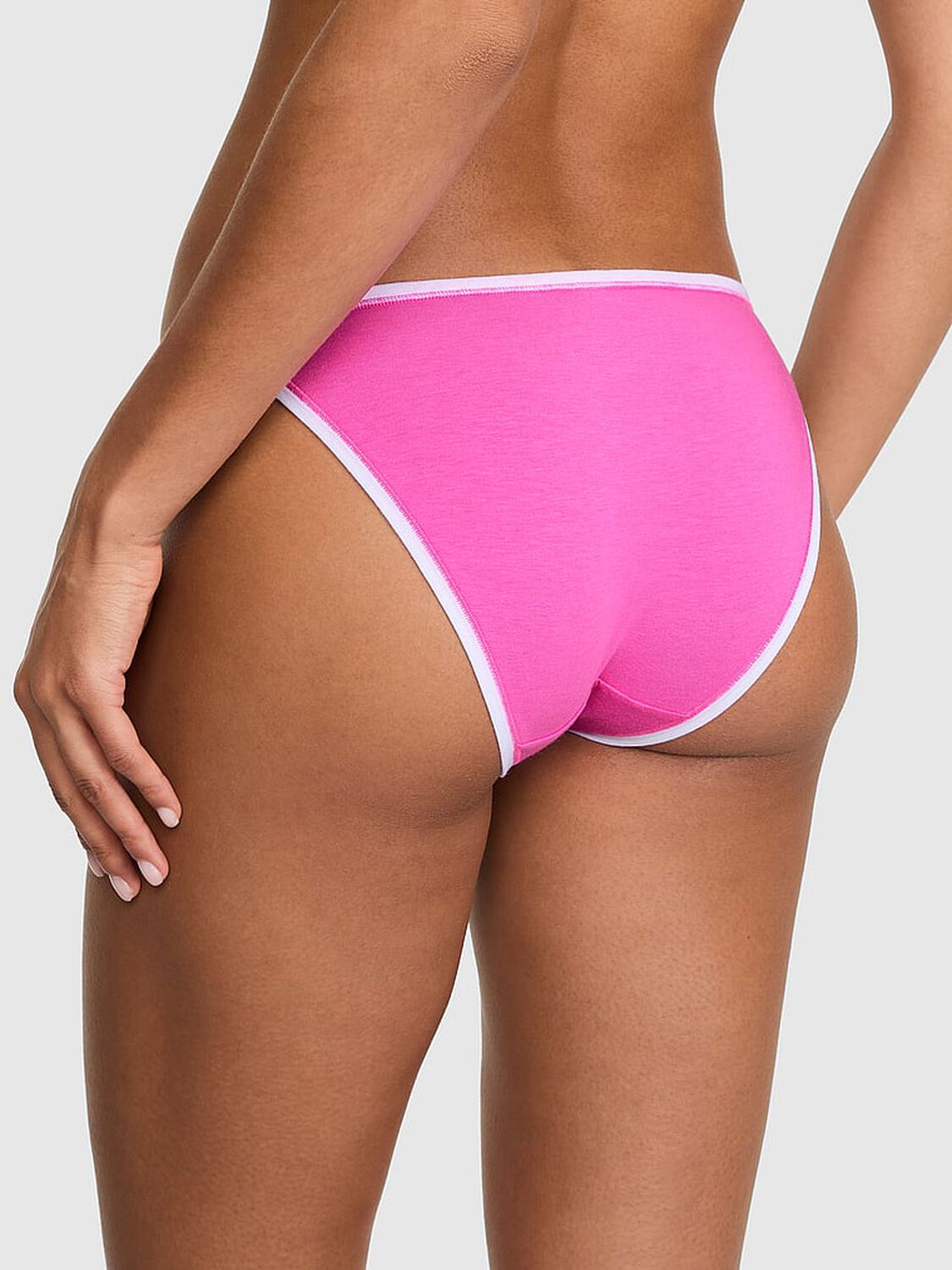 vs Pink Cotton String Bikini Panty Sizzling Strawberry With Pink Graphic 2 of 3 