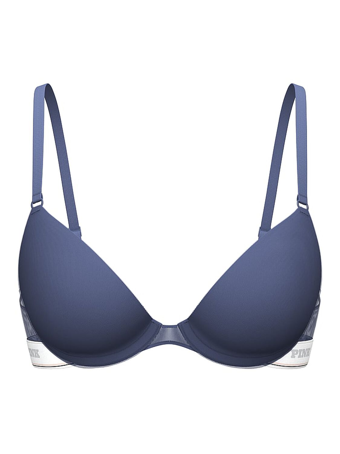 vs Pink Wear Everywhere Wear Everywhere Super Push-Up Bra Dusty Iris 3 of 3 