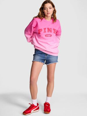 Ivy Fleece Oversized Crew Sweatshirt
