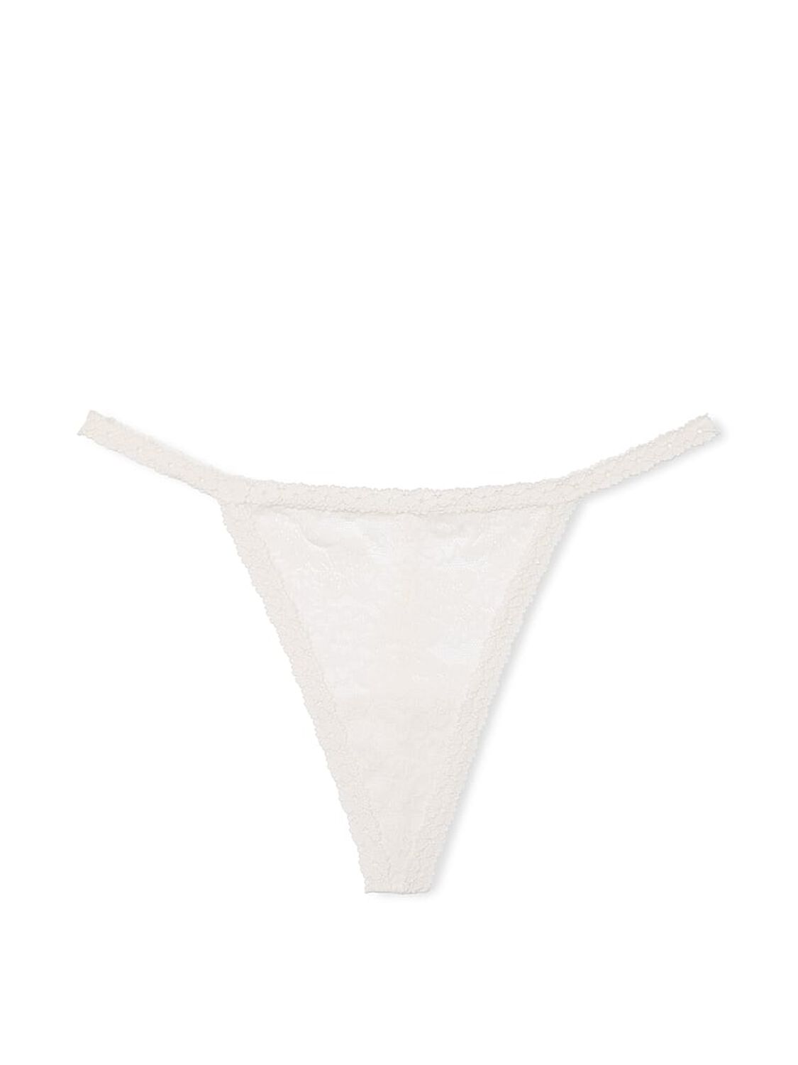 vs Pink Wink V-String Panty Coconut White 3 of 3 