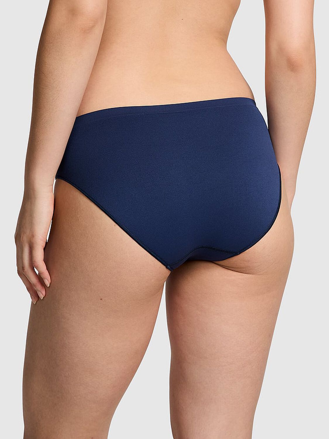vs Pink Seamless Bikini Panty Midnight Navy 2 of 3 