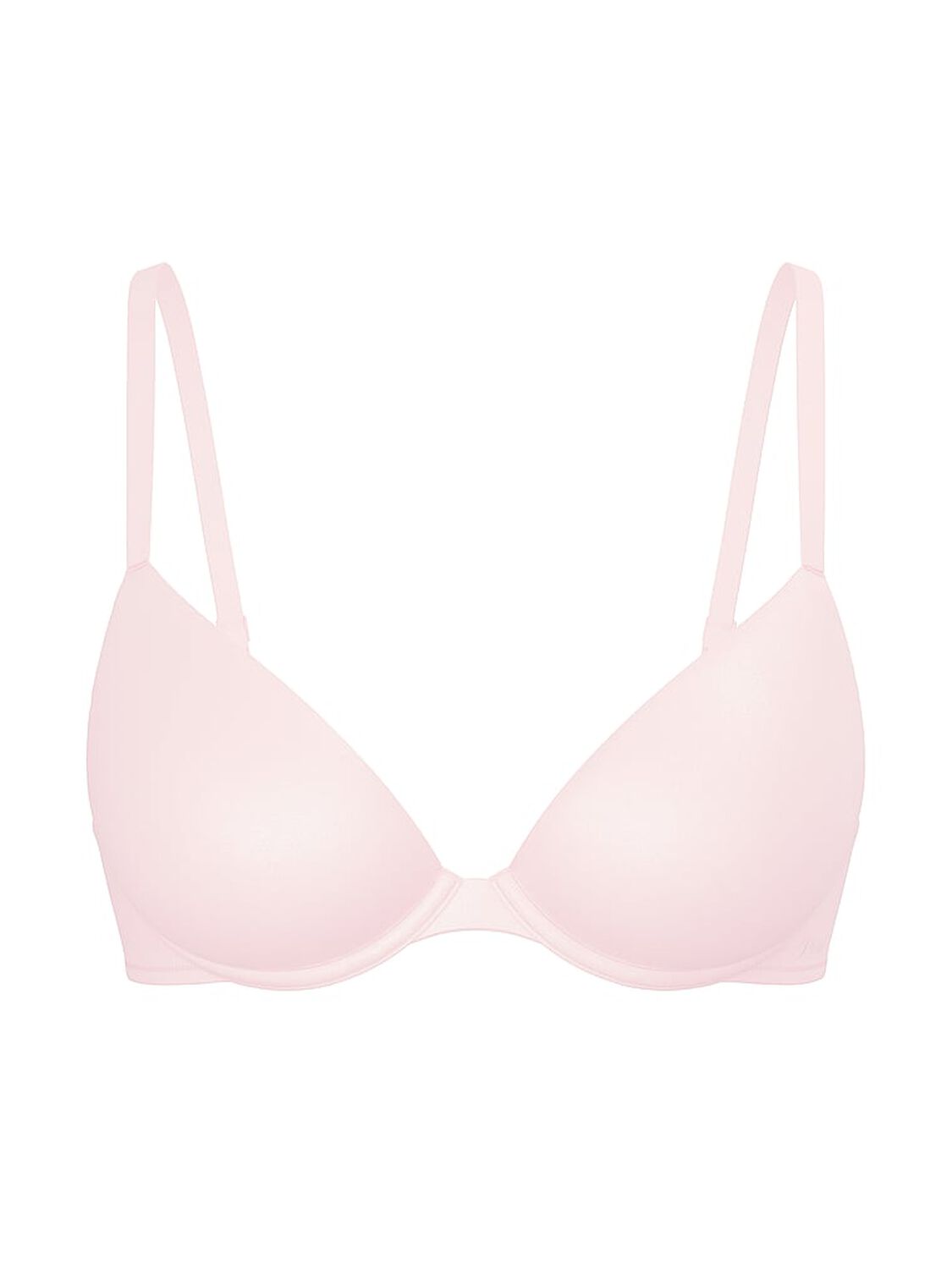 vs Pink Wear Everywhere Wear Everywhere Super Push-Up Bra Pink Tulip 1 of 3 