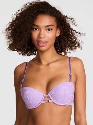 PINK Wink&trade; Push-Up Balconette Bra