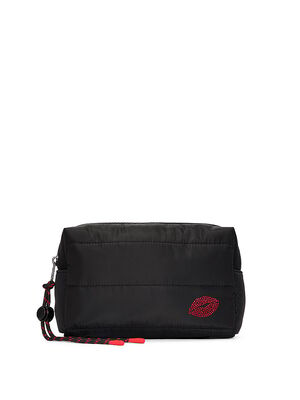 Quilted Puffer Makeup Bag