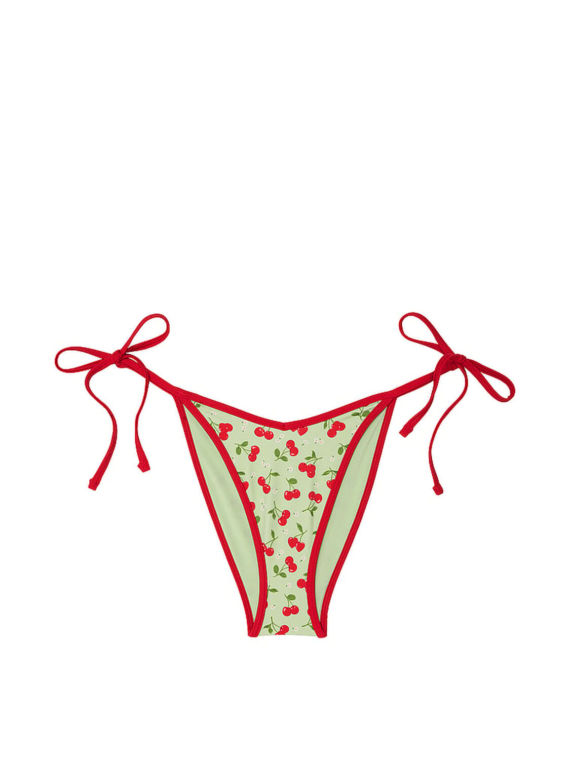 vs Pink By Frankies Bikinis Monty Bikini Bottom Cherry Hearts 2 of 3 