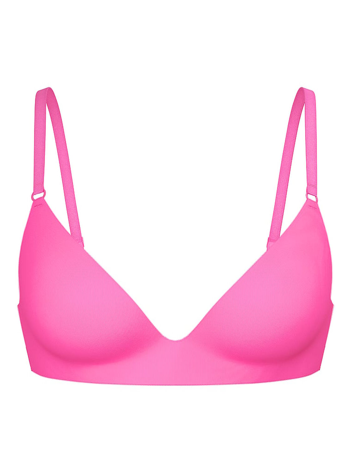 vs Pink Wear Everywhere Wear Everywhere Push-Up Wireless Bra Radiant Rose 3 of 3 