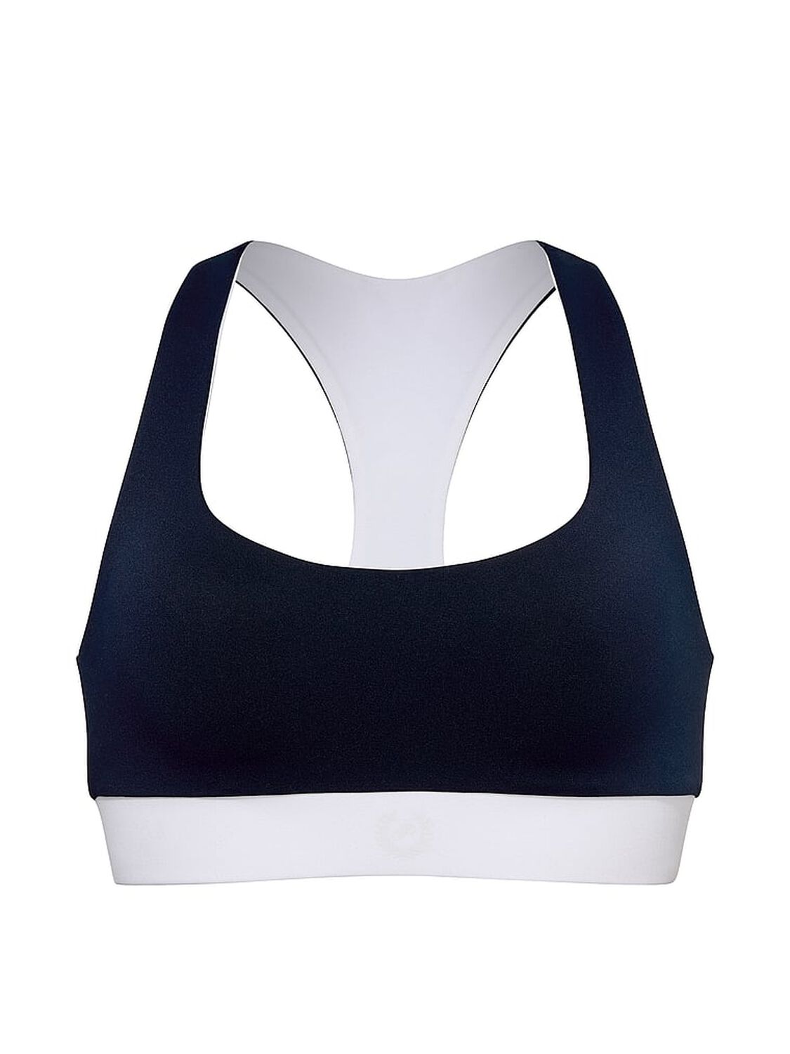 vs Pink PINK Relay&trade; Reversible Racerback Sports Bra Noir Navy 3 of 3 