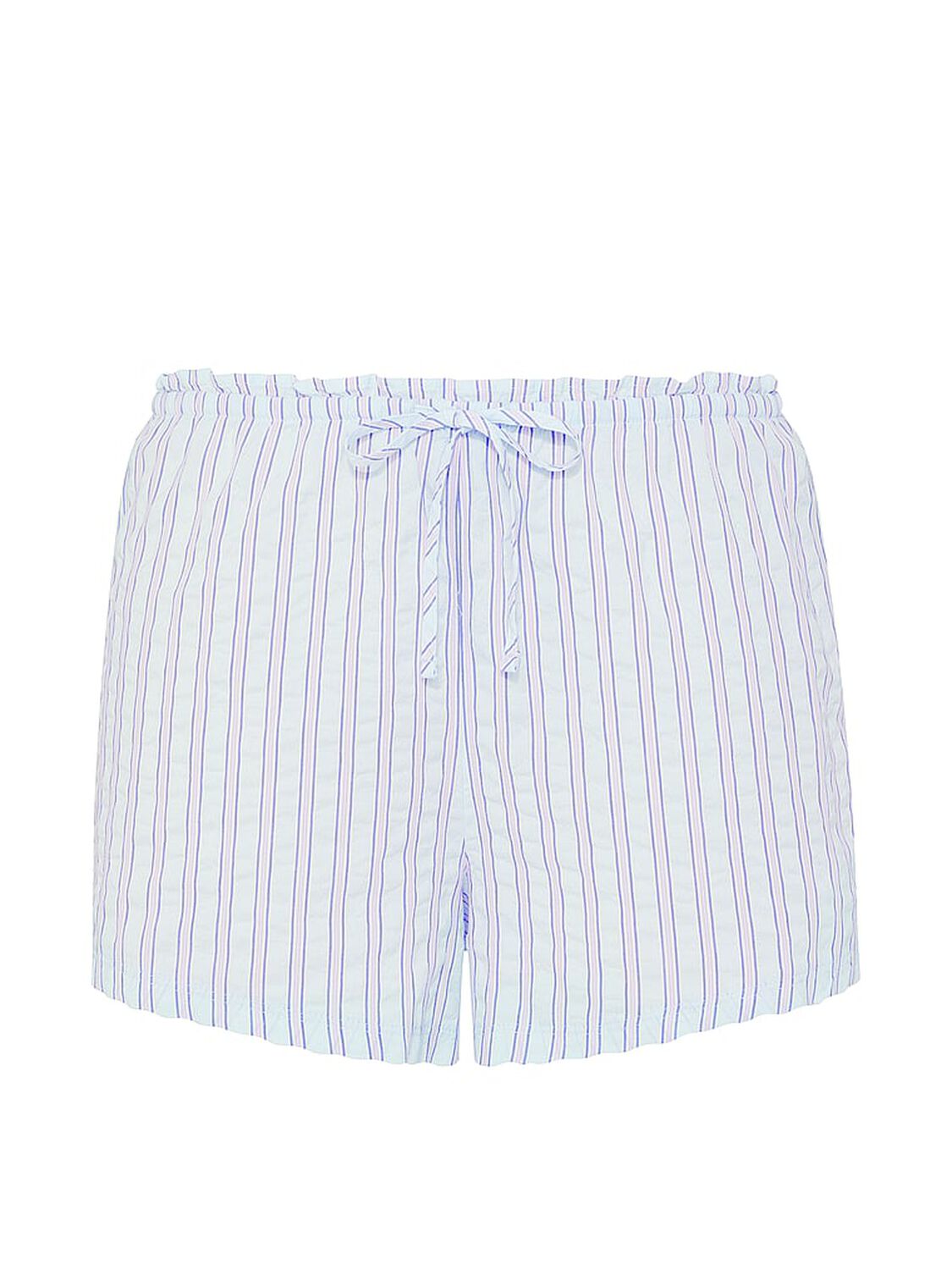 vs Pink Coastal Cutie Pajama Shorts Spray Blue Stripes 3 of 3 