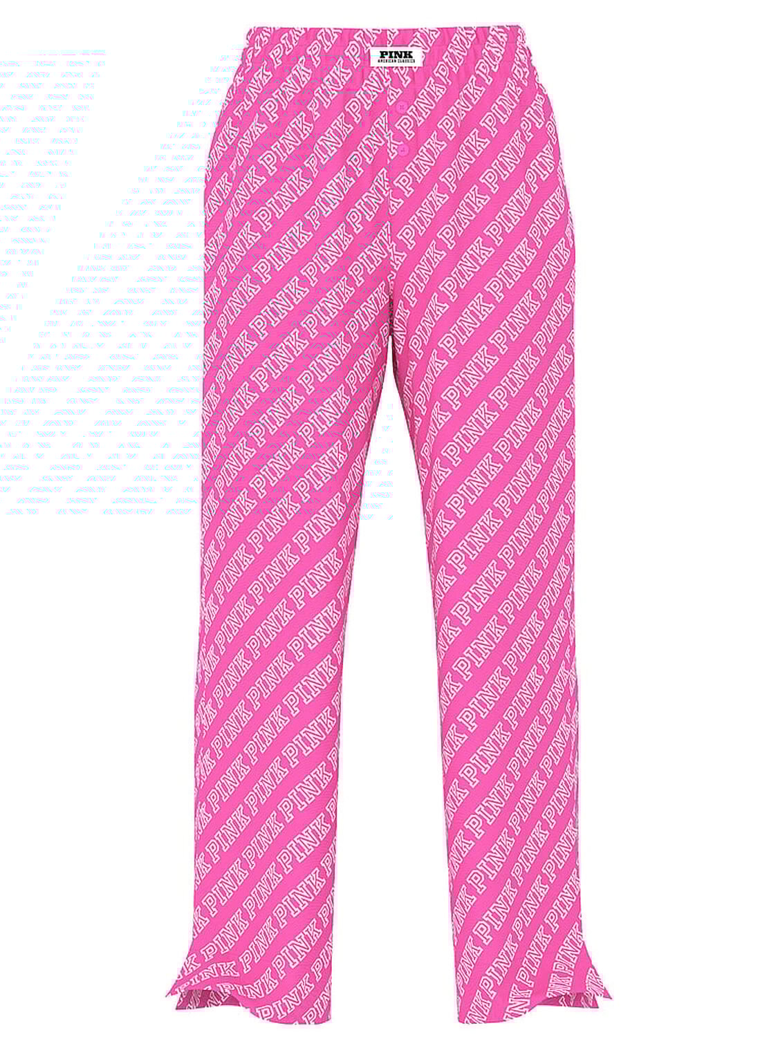 vs Pink Boyfriend Boxer Pajama Pants Pink Gossip Logo 1 of 3 