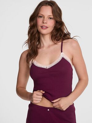 Drop Needle Pointelle Tank Top