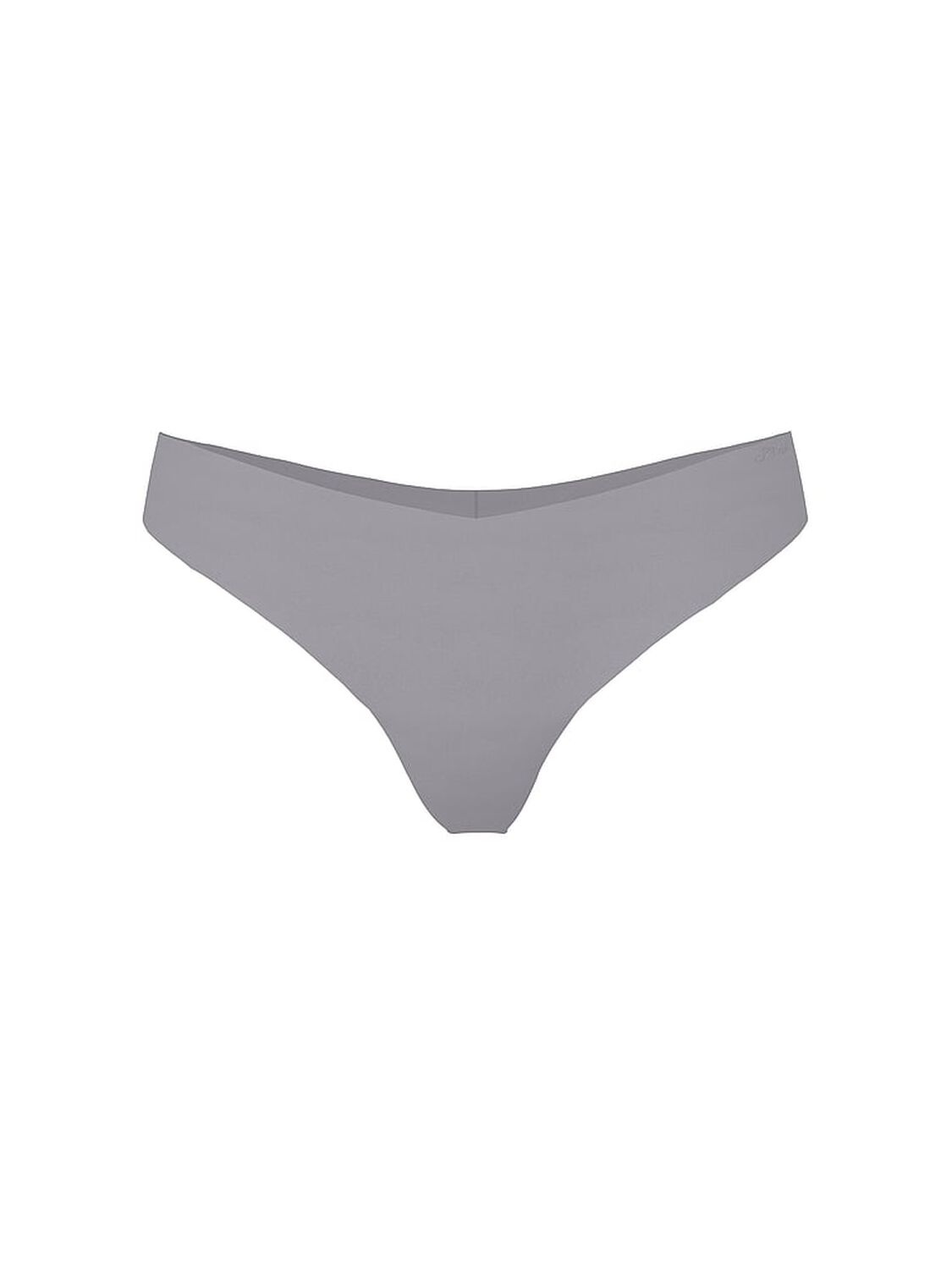 vs Pink No-Show Thong Panty Grey Oasis 3 of 3 