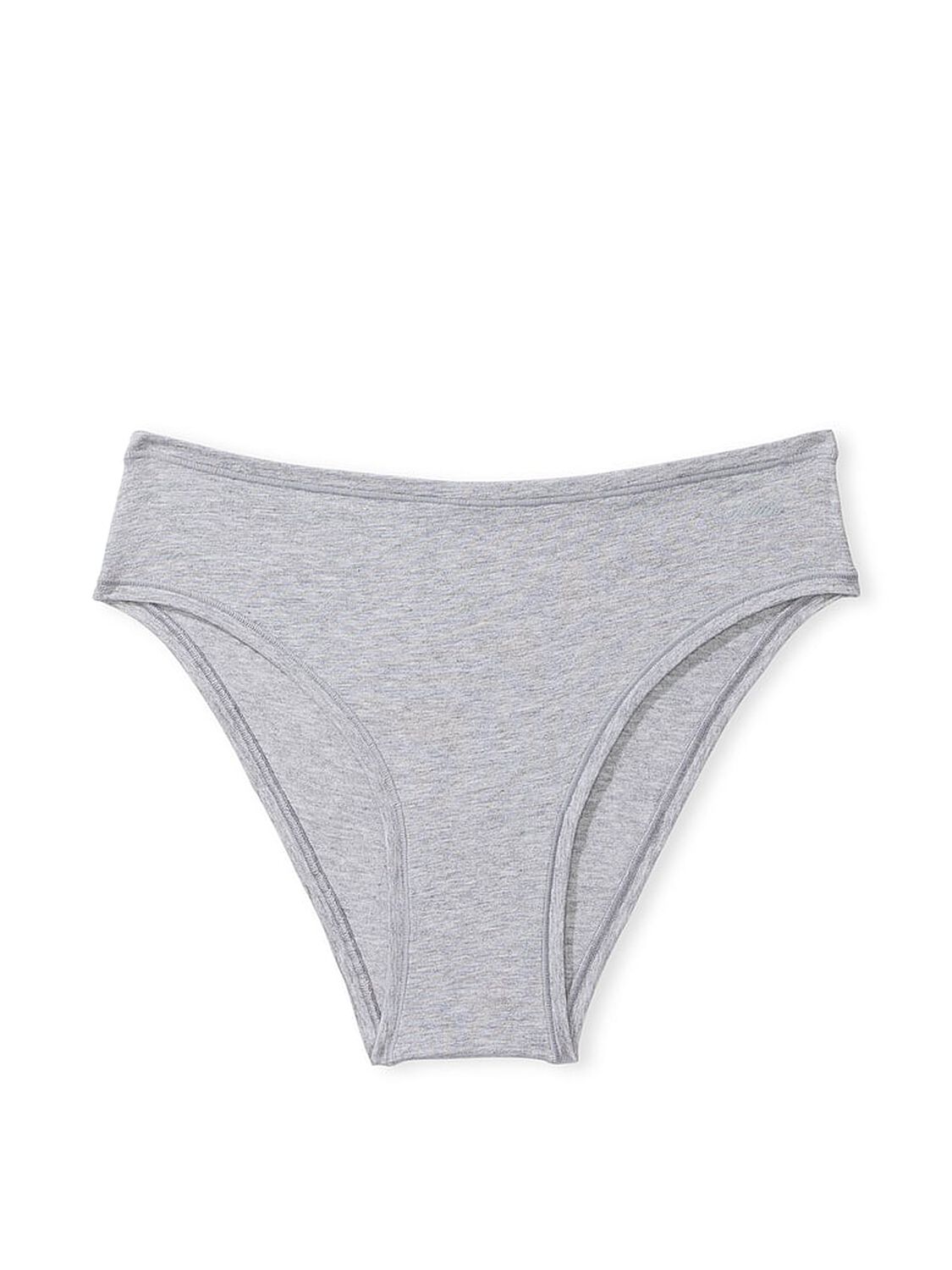 vs Pink Cotton Cheeky Panty Medium Heather Grey 3 of 3 