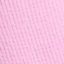 Waﬄe Knit Long-Sleeve Short Onesie, Hushed Lilac, swatch
