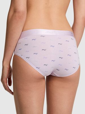 Logo Cotton Hiphugger Panty