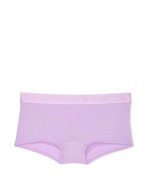 Logo Cotton Shine Boyshort Panty