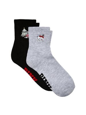 2-Pack Quarter Socks