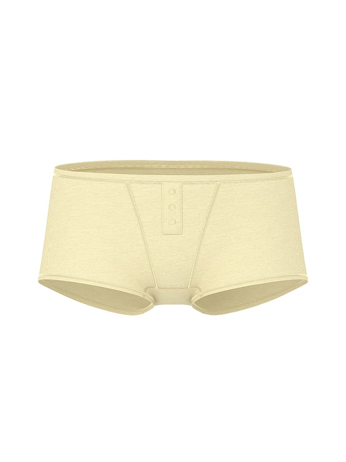 vs Pink Cotton Dorm Boyshort Panty Palest Yellow 3 of 3 