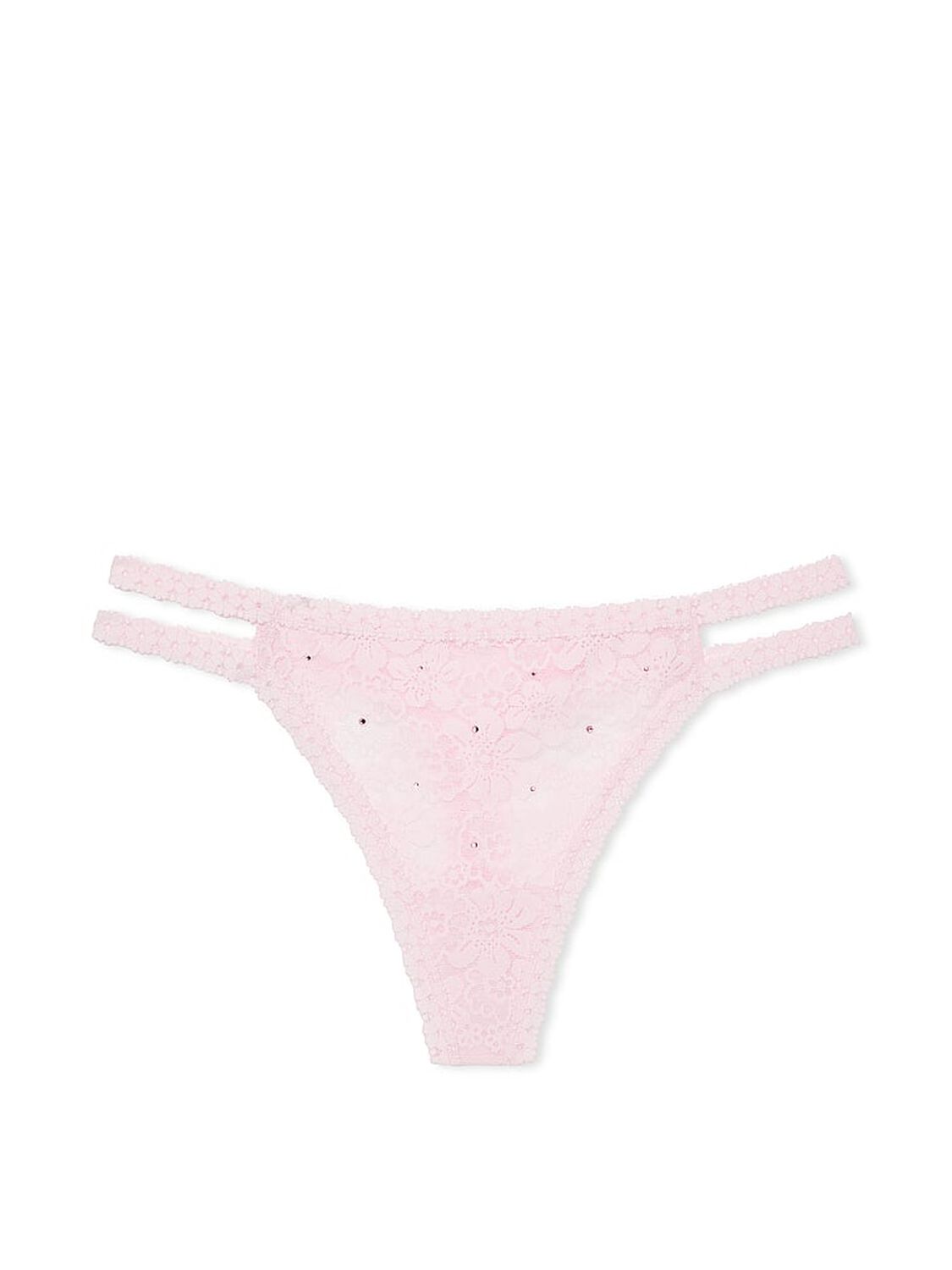 vs Pink Wink Strappy Thong Panty Pink Tulip 3 of 3 